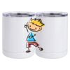 10 oz. White Stainless Steel Short Tumbler Thumbnail