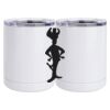 10 oz. White Stainless Steel Short Tumbler Thumbnail