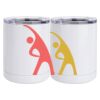 10 oz. White Stainless Steel Short Tumbler Thumbnail