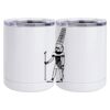 10 oz. White Stainless Steel Short Tumbler Thumbnail