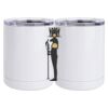 10 oz. White Stainless Steel Short Tumbler Thumbnail