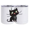 10 oz. White Stainless Steel Short Tumbler Thumbnail