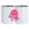 10 oz. White Stainless Steel Short Tumbler Thumbnail