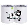 10 oz. White Stainless Steel Short Tumbler Thumbnail