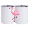 10 oz. White Stainless Steel Short Tumbler Thumbnail