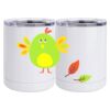 10 oz. White Stainless Steel Short Tumbler Thumbnail