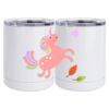 10 oz. White Stainless Steel Short Tumbler Thumbnail