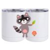 10 oz. White Stainless Steel Short Tumbler Thumbnail