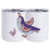 10 oz. White Stainless Steel Short Tumbler Thumbnail