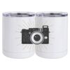 10 oz. White Stainless Steel Short Tumbler Thumbnail