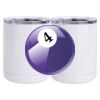 10 oz. White Stainless Steel Short Tumbler Thumbnail