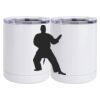 10 oz. White Stainless Steel Short Tumbler Thumbnail