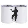 10 oz. White Stainless Steel Short Tumbler Thumbnail