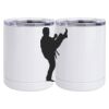 10 oz. White Stainless Steel Short Tumbler Thumbnail