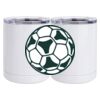 10 oz. White Stainless Steel Short Tumbler Thumbnail