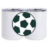 10 oz. White Stainless Steel Short Tumbler Thumbnail