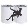 10 oz. White Stainless Steel Short Tumbler Thumbnail