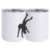 10 oz. White Stainless Steel Short Tumbler Thumbnail