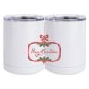 10 oz. White Stainless Steel Short Tumbler Thumbnail