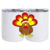 10 oz. White Stainless Steel Short Tumbler Thumbnail