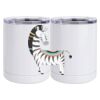 10 oz. White Stainless Steel Short Tumbler Thumbnail