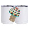 10 oz. White Stainless Steel Short Tumbler Thumbnail
