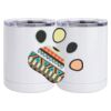 10 oz. White Stainless Steel Short Tumbler Thumbnail