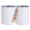 10 oz. White Stainless Steel Short Tumbler Thumbnail