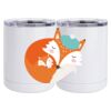 10 oz. White Stainless Steel Short Tumbler Thumbnail