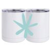 10 oz. White Stainless Steel Short Tumbler Thumbnail