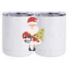 10 oz. White Stainless Steel Short Tumbler Thumbnail