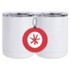 10 oz. White Stainless Steel Short Tumbler Thumbnail