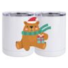 10 oz. White Stainless Steel Short Tumbler Thumbnail