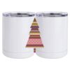 10 oz. White Stainless Steel Short Tumbler Thumbnail