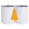 10 oz. White Stainless Steel Short Tumbler Thumbnail