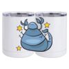 10 oz. White Stainless Steel Short Tumbler Thumbnail