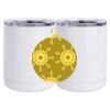 10 oz. White Stainless Steel Short Tumbler Thumbnail