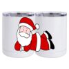 10 oz. White Stainless Steel Short Tumbler Thumbnail