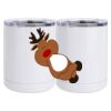 10 oz. White Stainless Steel Short Tumbler Thumbnail