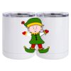 10 oz. White Stainless Steel Short Tumbler Thumbnail