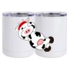 10 oz. White Stainless Steel Short Tumbler Thumbnail