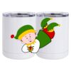 10 oz. White Stainless Steel Short Tumbler Thumbnail