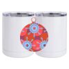 10 oz. White Stainless Steel Short Tumbler Thumbnail