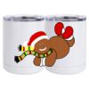 10 oz. White Stainless Steel Short Tumbler Thumbnail