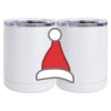 10 oz. White Stainless Steel Short Tumbler Thumbnail