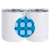 10 oz. White Stainless Steel Short Tumbler Thumbnail