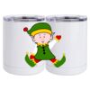 10 oz. White Stainless Steel Short Tumbler Thumbnail