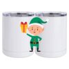10 oz. White Stainless Steel Short Tumbler Thumbnail