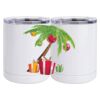 10 oz. White Stainless Steel Short Tumbler Thumbnail