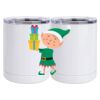 10 oz. White Stainless Steel Short Tumbler Thumbnail